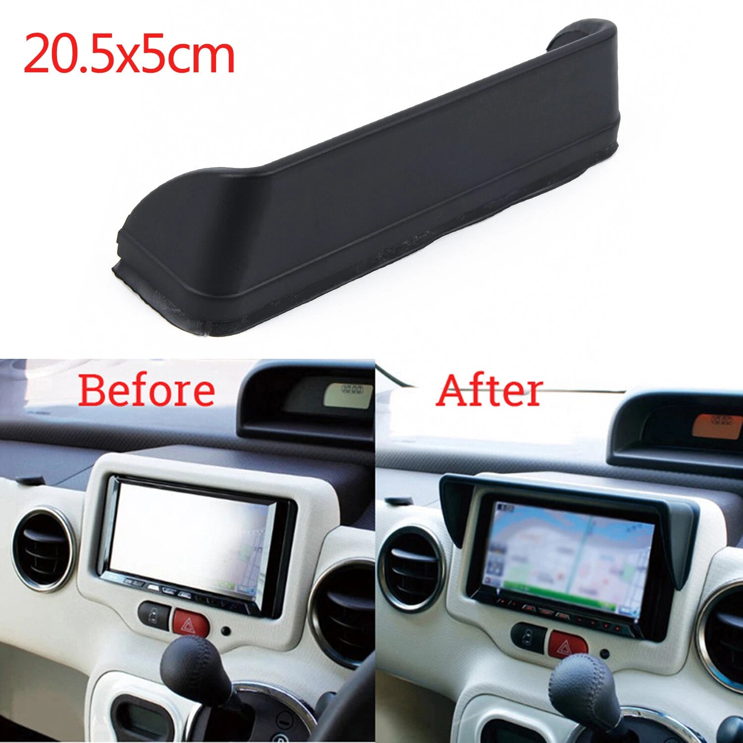 Sun Shade Visor for Auto Car Dash GPS/DVD/LCD Screen (Fits )