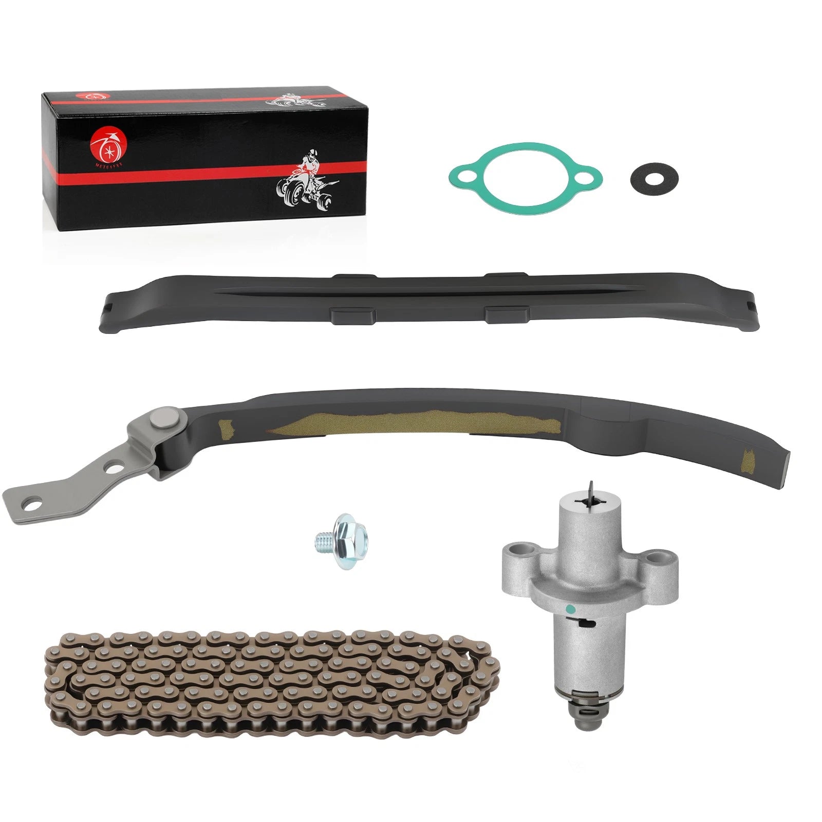 Cam Timing Chain Tensioner Guides Kit for Yamaha Moto 4 200 225 250 (1985–1995)