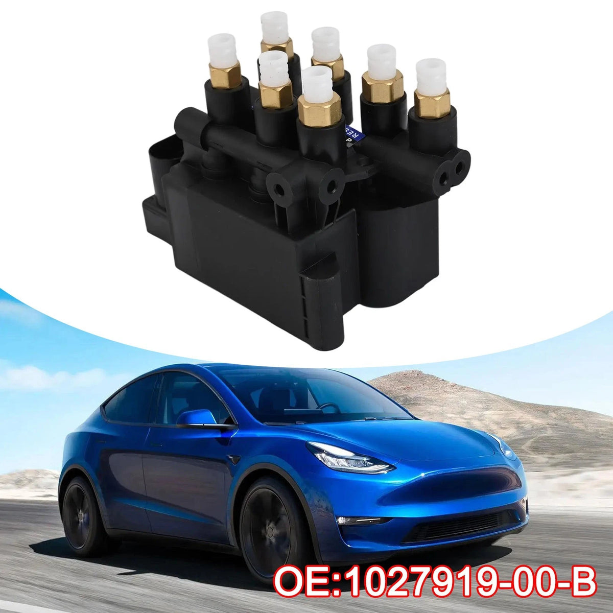 Air Suspension Solenoid Valve Block for Tesla Model S (2013–2021)
