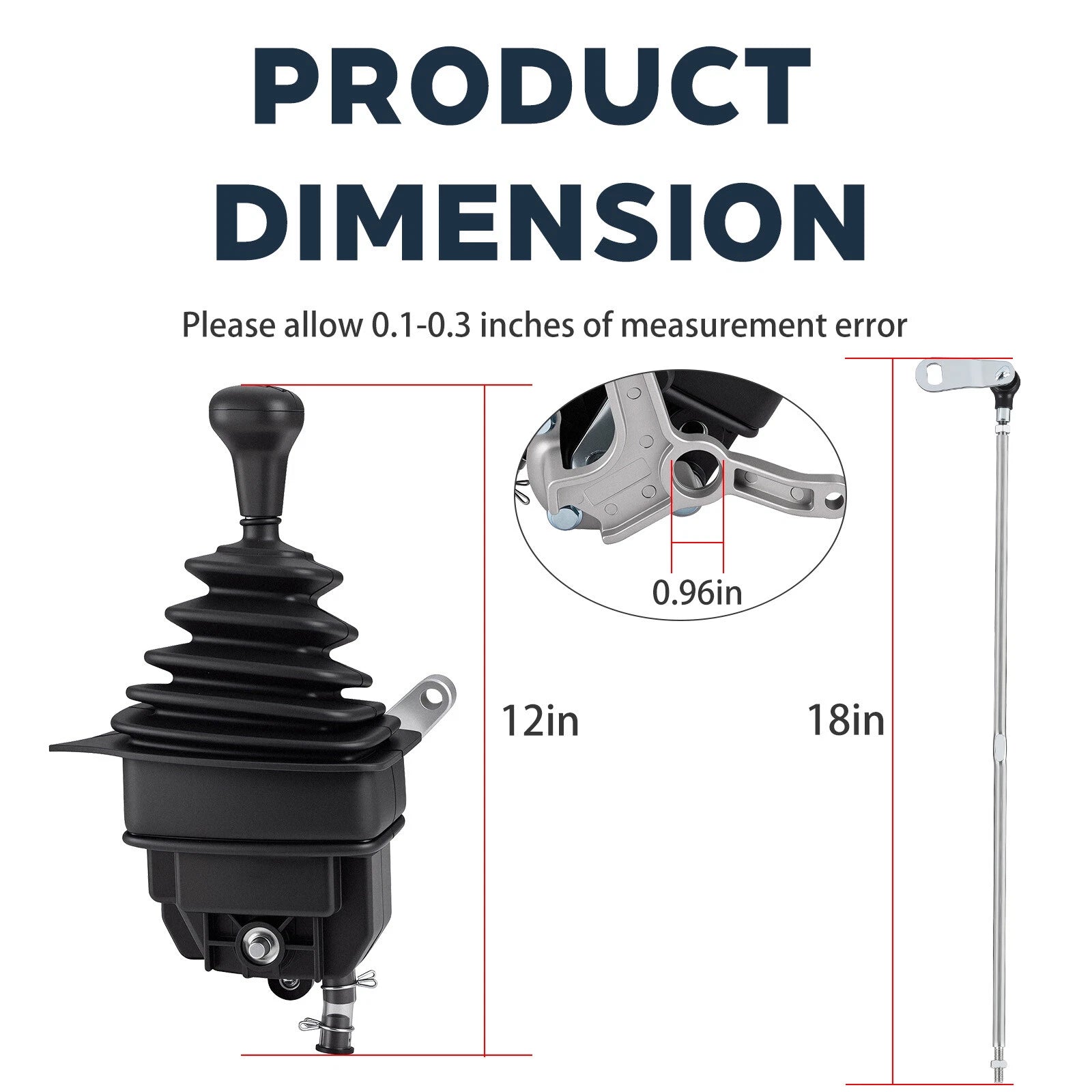 Gear Shifter with Rod for Yamaha Grizzly 660 (2002–2008) 5KM-18300-03-00 5KM-18300-02-00