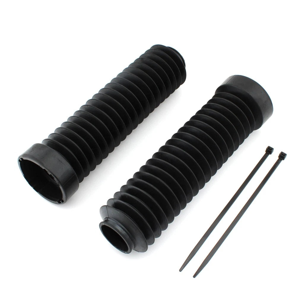 Front Fork Dust Boots for Honda ATC 250R (1983–1986) - Black