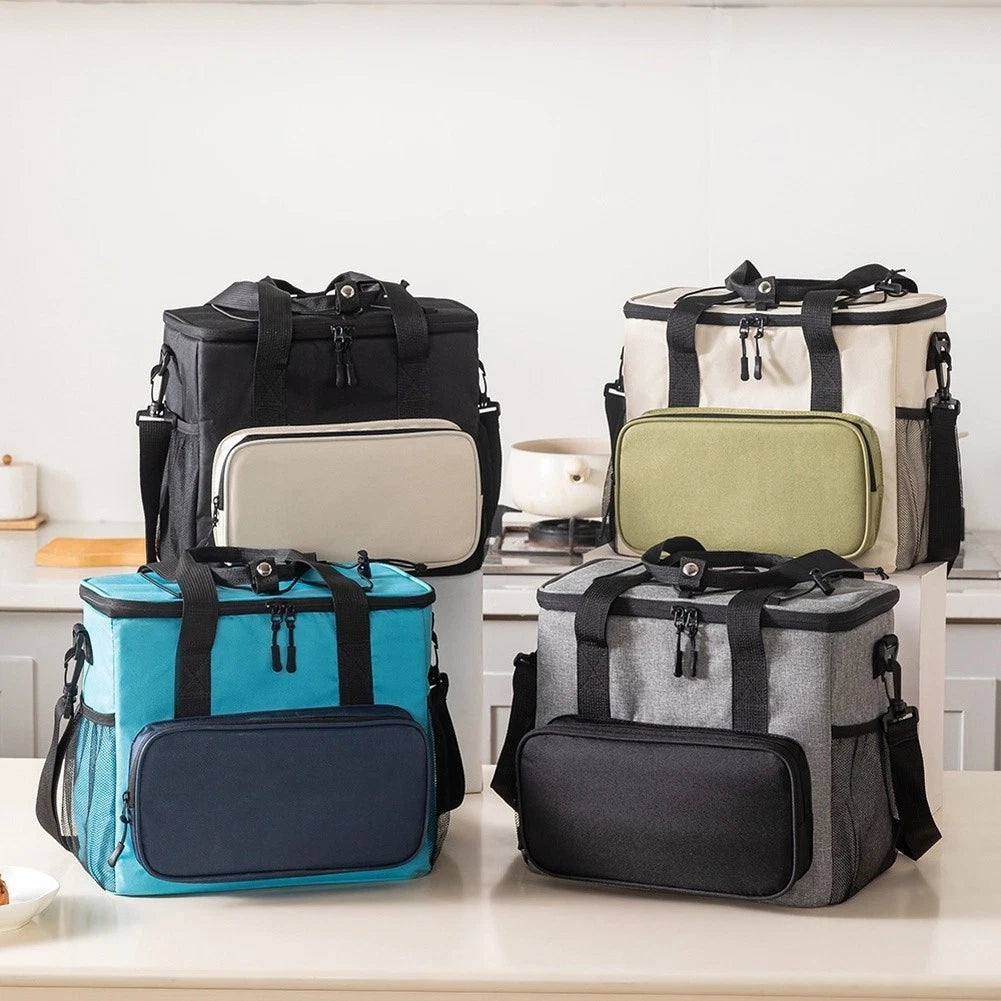 Insulated Lunch Bag for Outdoor Use (30x18x27cm)