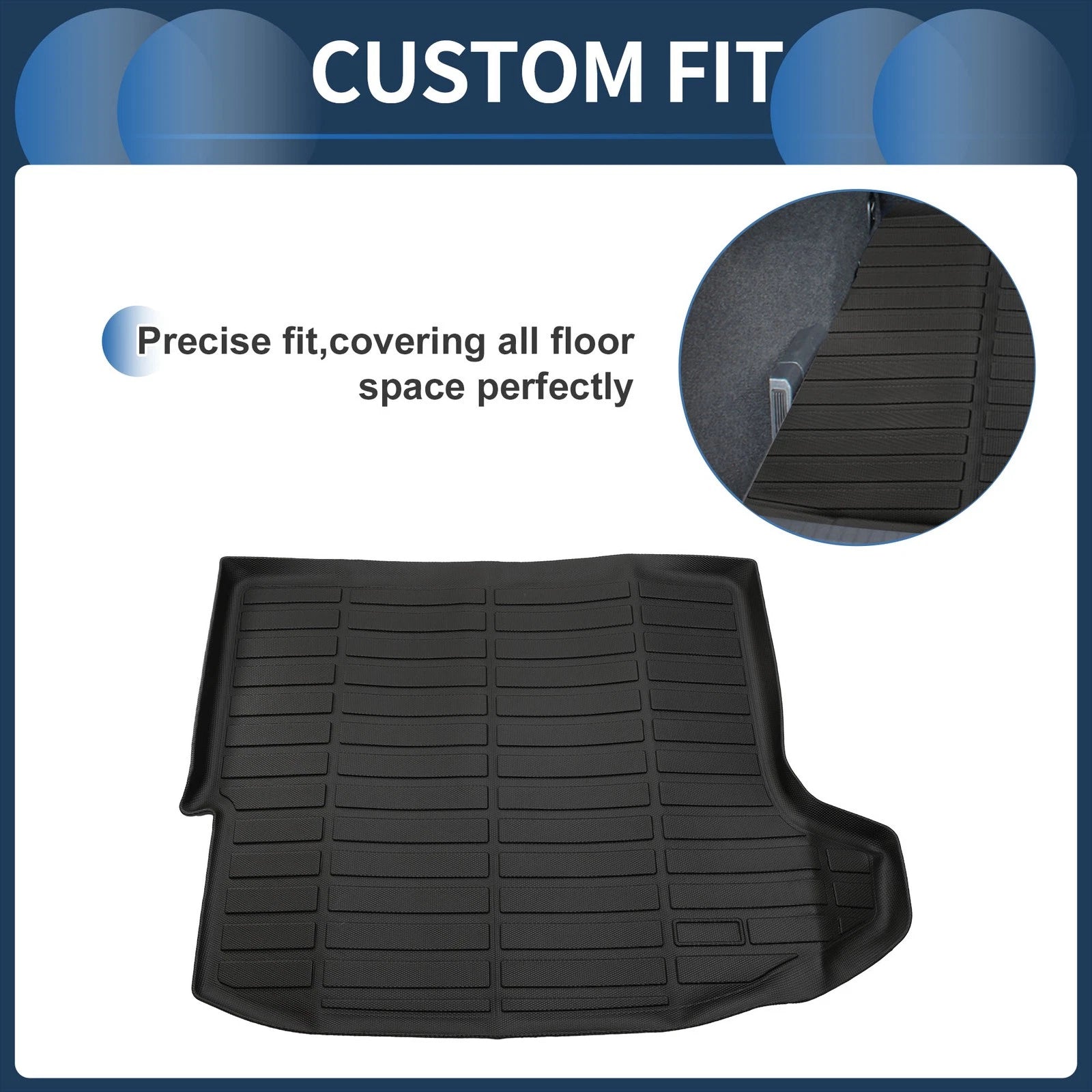 Trunk Mat TPE Cargo Liner for Chevrolet Trax 2024-2025