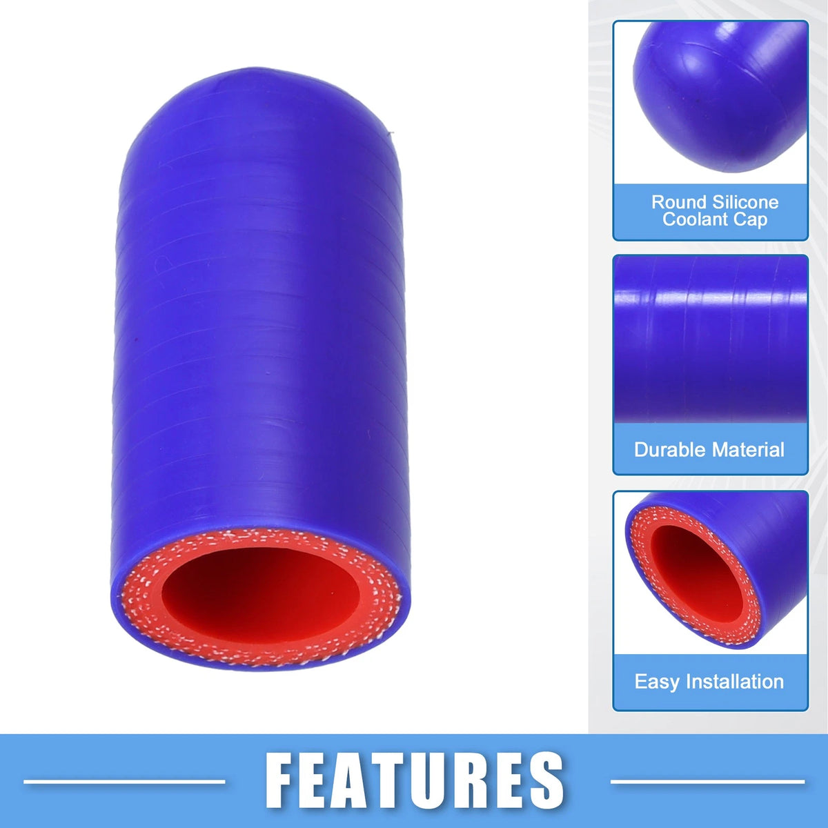 Set of 1 Coolant Hose for Car (22mm ID)