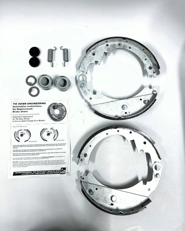 12in Free Backing Brake Shoes for Tie Down Engineering (81109)