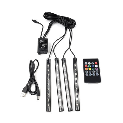 RGB Romote Control Floor Atmosphere Light Decorative Foot Lamp