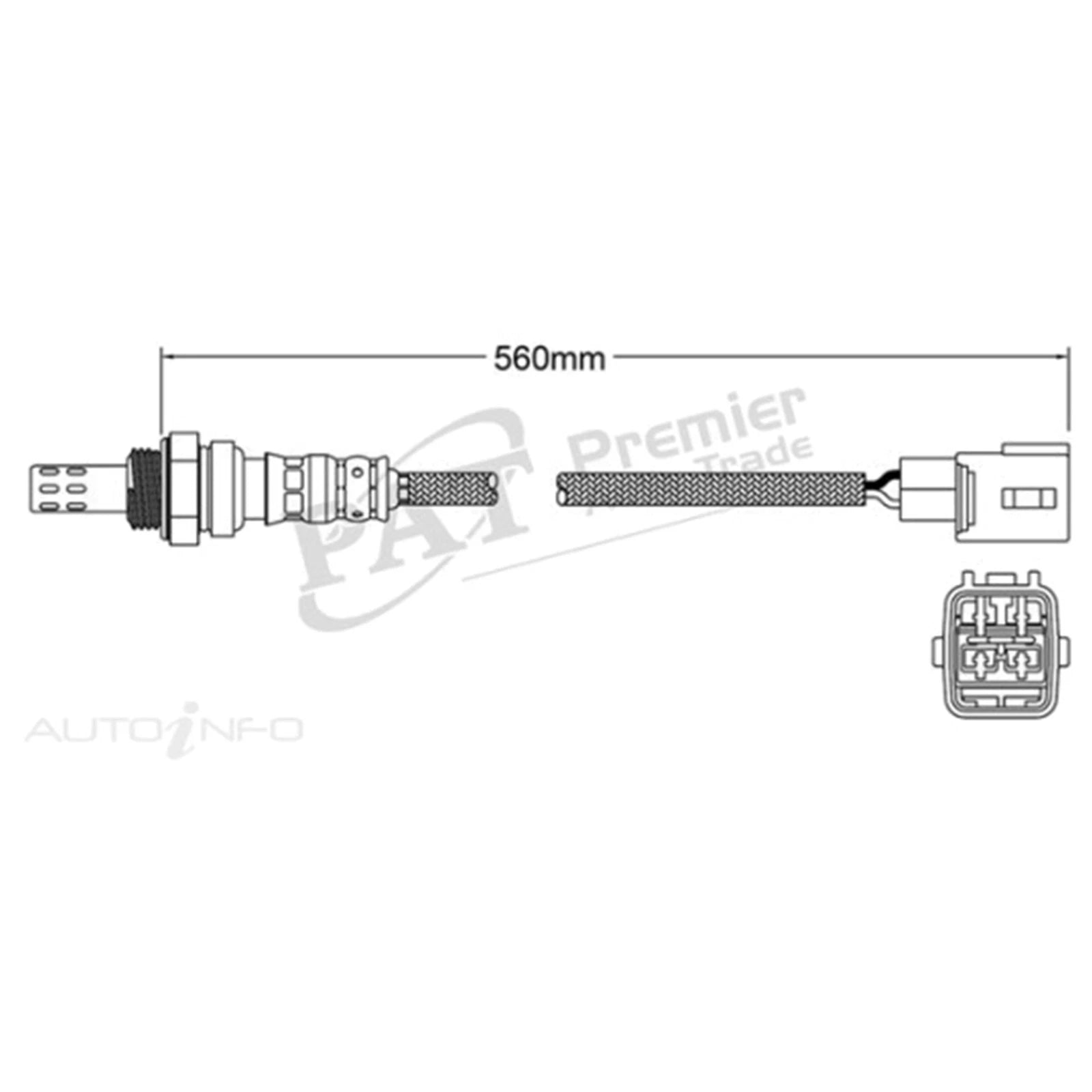 Pre Cat Oxygen O2 Sensor for Kia Cerato TD (2009–2013) G4KD