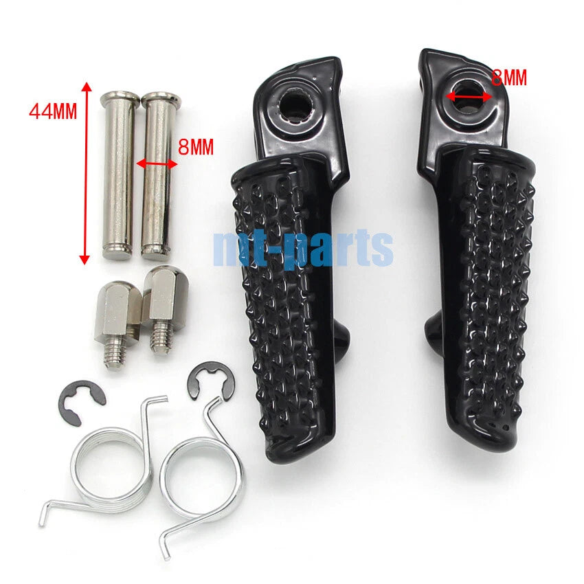 Front Footrest Pegs for Honda VTR1000SP SP-1 (2000–2001) SP-2 (2002–2006)