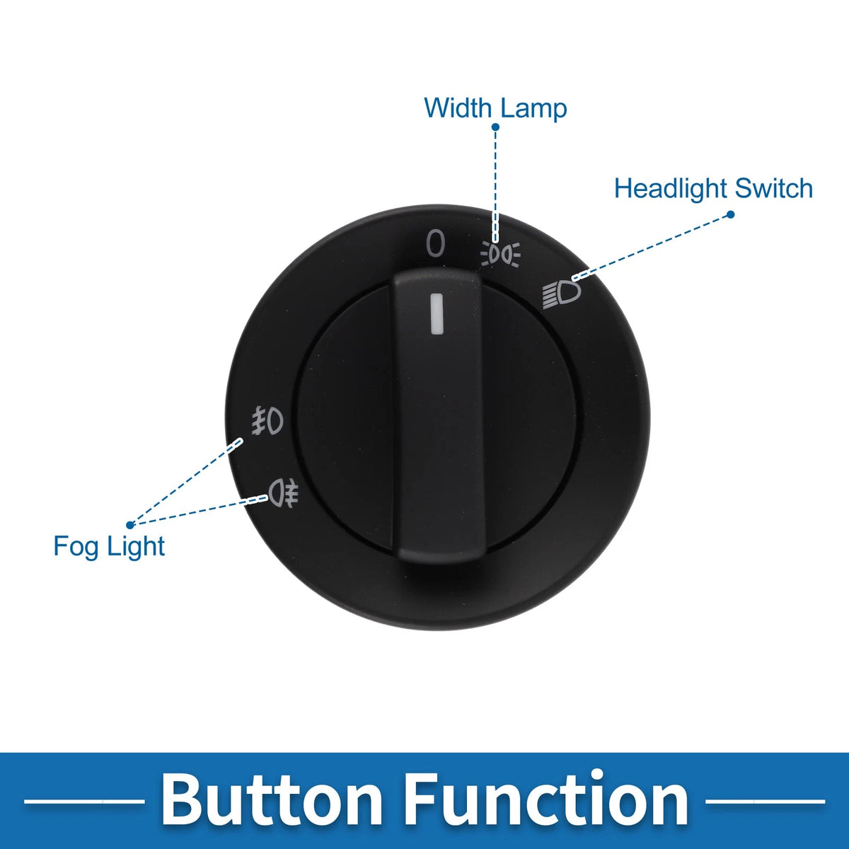 Headlight Switch for MAN TGA (2005) & MAN TGL (2004–2022) No. 81255056876