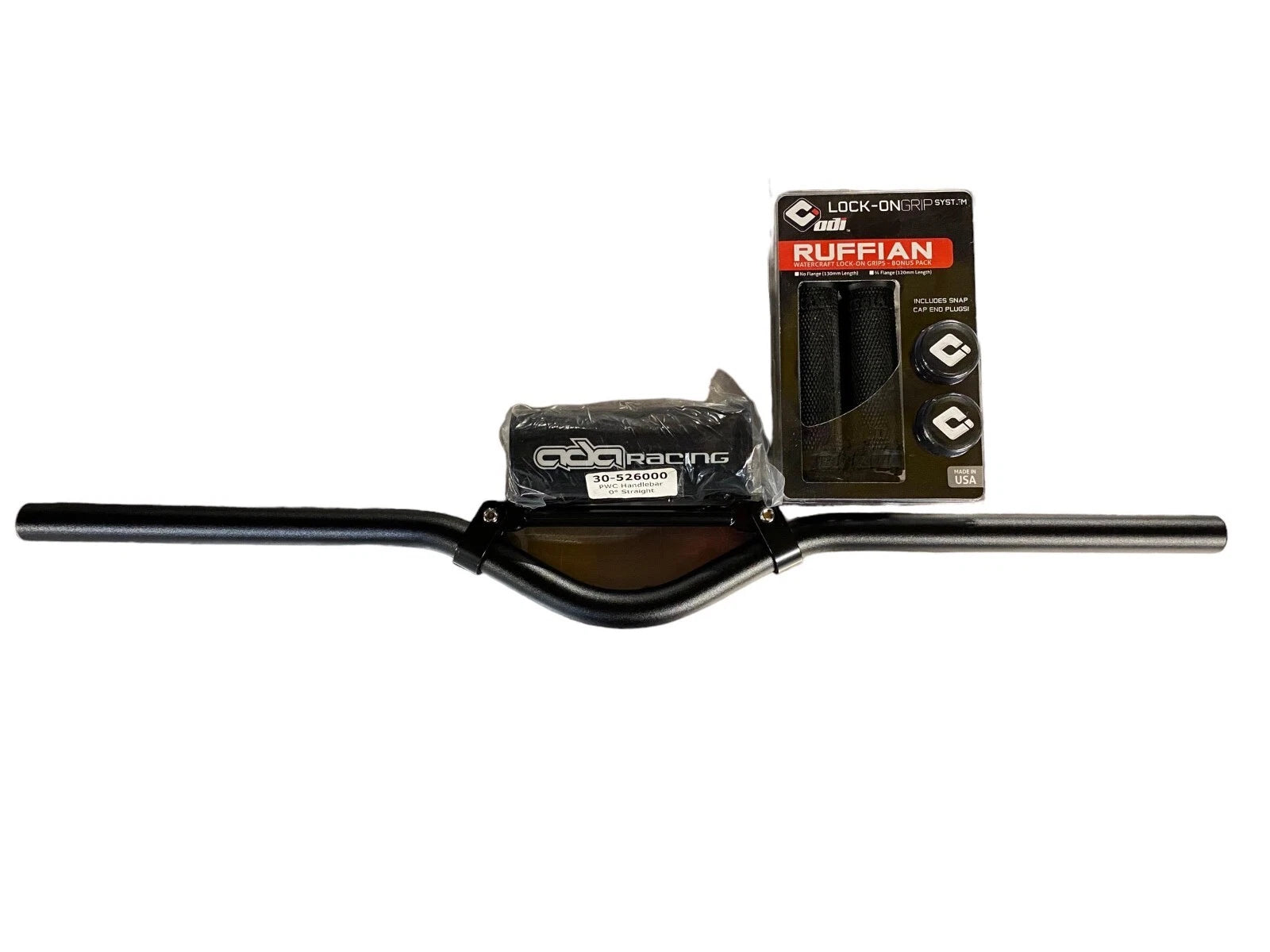 Standup 4 Degree Bars & Odi Grips for SXR Jet Ski Superjet