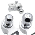 2" Adjustable Trailer Receiver Hitch for Truck RV (6" Drop)