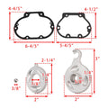 Clutch Gasket Kit for Harley-Davidson Big Twin Touring Softail (1987–2020)