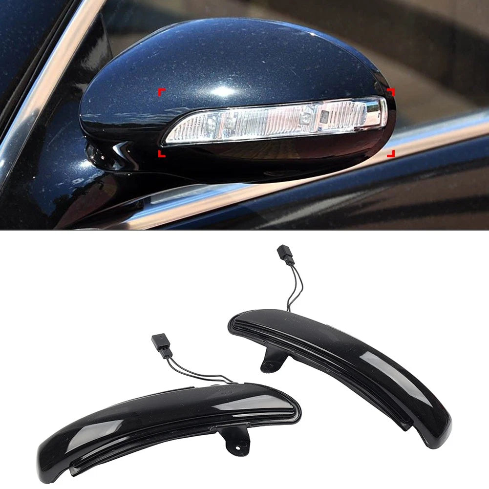 Side View Mirror Turn Signal Light for Benz CL S E CLS Class (2007–2018)