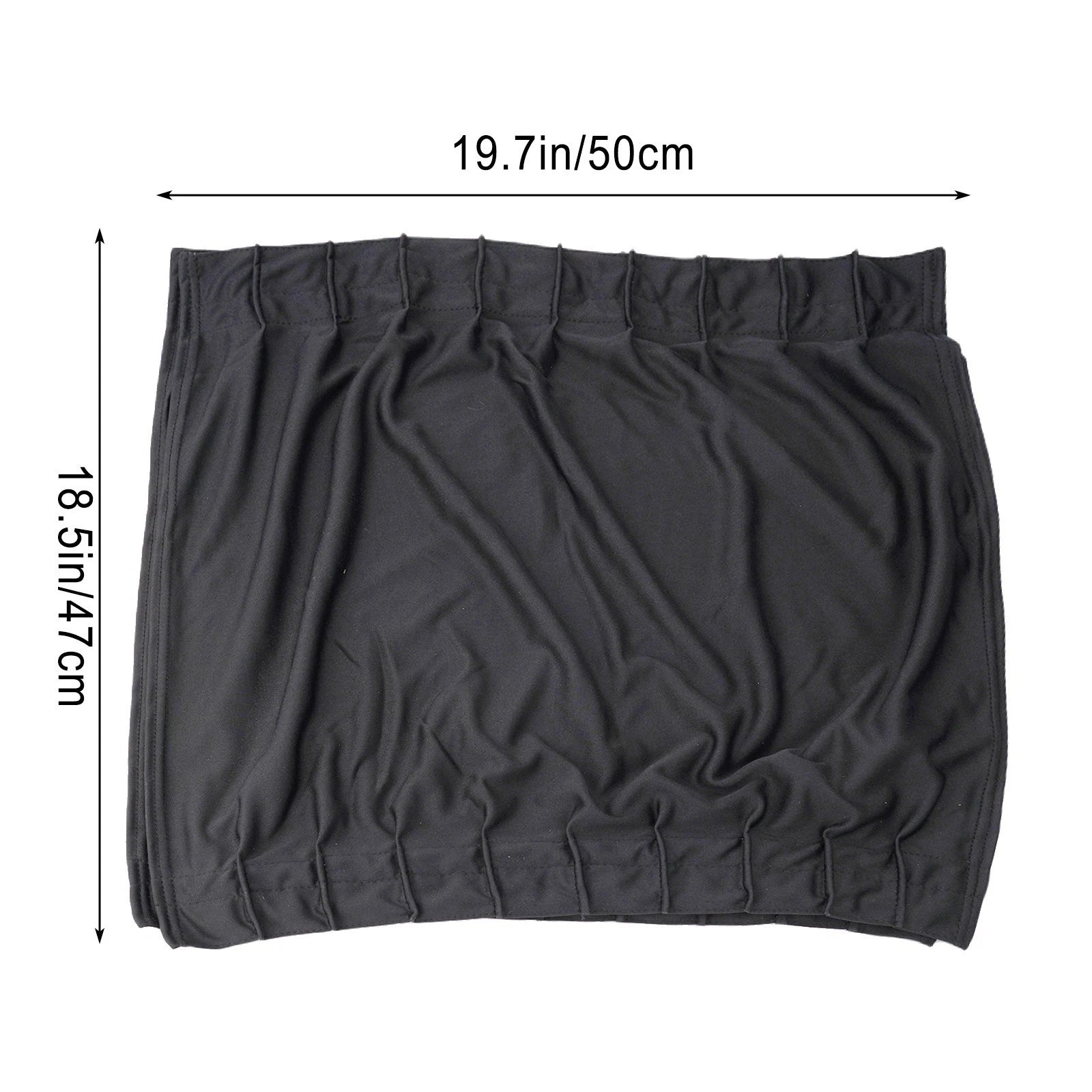 Sun Shade Curtains for - Polyester Black Replacement