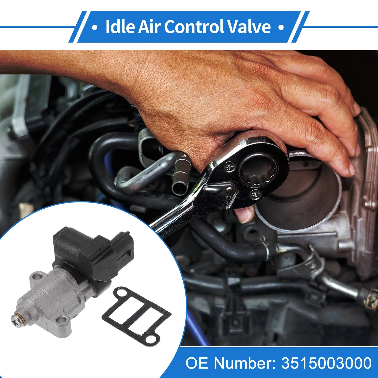 Car Idle Air Control Valve Replacement for Hyundai i10 (2007–2019)