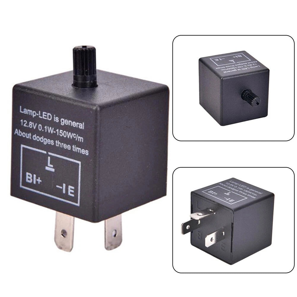 CF13 3Pin LED Flasher Relay for Various Vehicles (2010–2023)