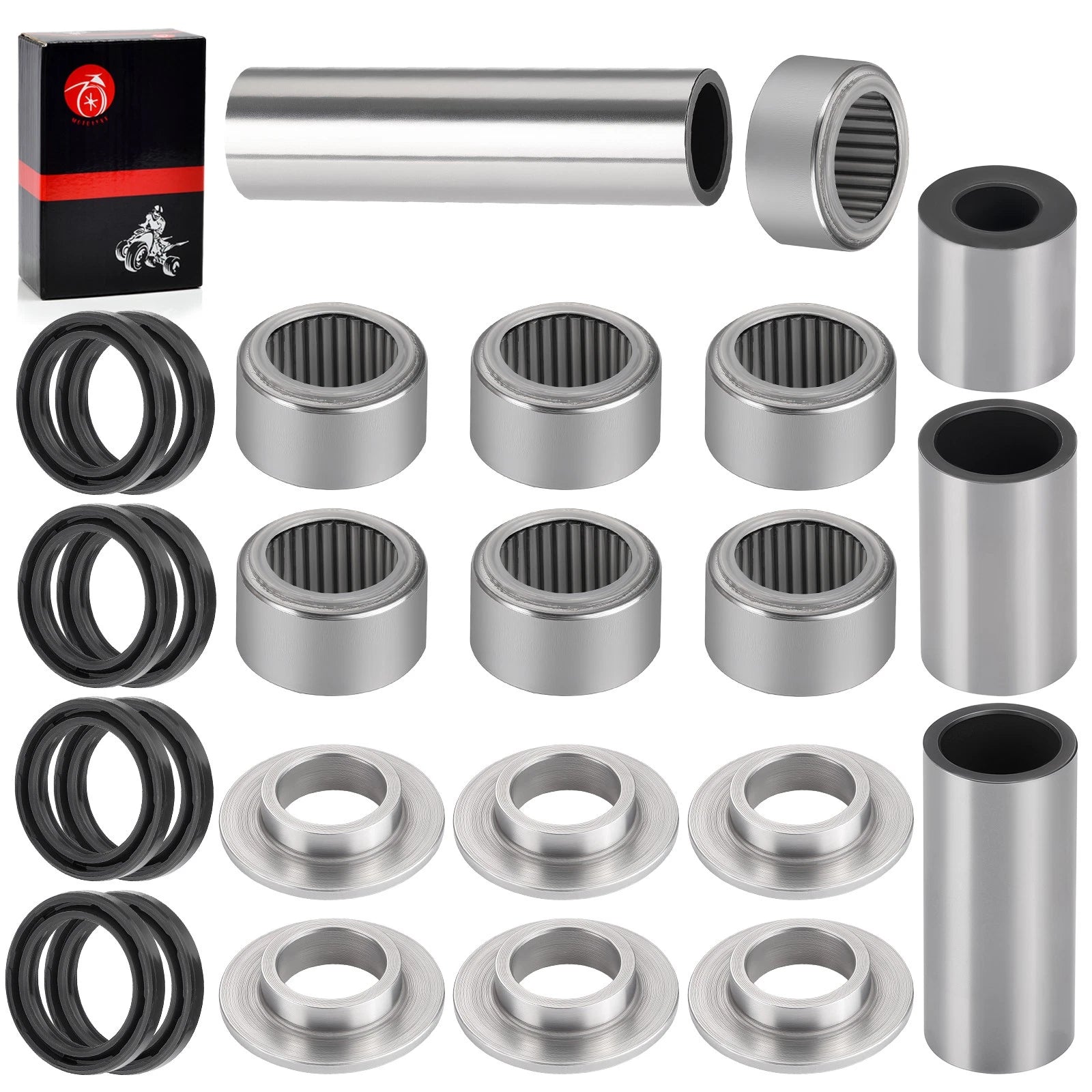 Swing Arm Linkage Bearing Seal Kit for Kawasaki KFX400 (2003–2006)