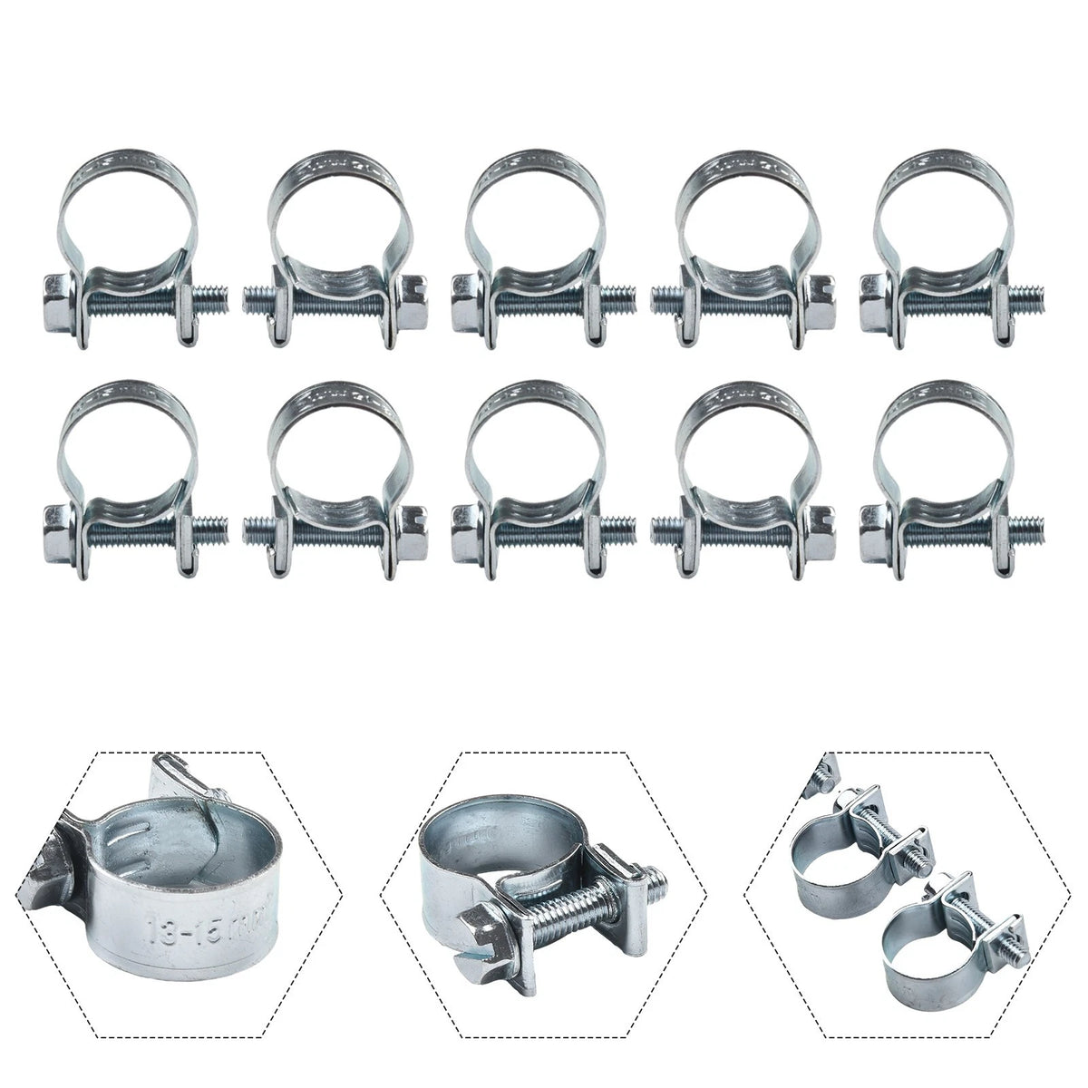Hose Clips for Portable Tools (Air Small Clamp)
