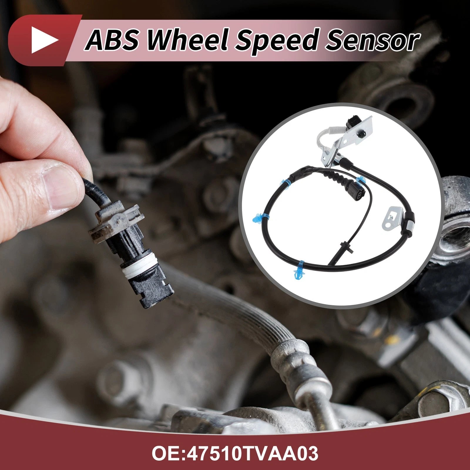 ABS Wheel Speed Sensor Replacement for Honda Accord (2018–2021)