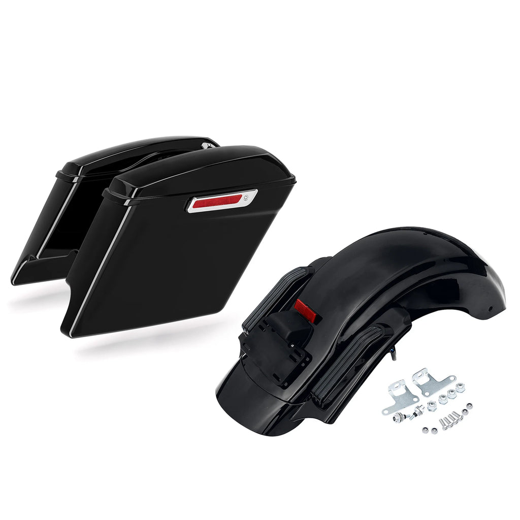 5" Stretched Saddlebags for Harley Touring Electra Glide (2014–2024)