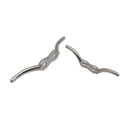 Stainless Steel Rope Cleat Hook for Boat Yacht (Universal Fit)