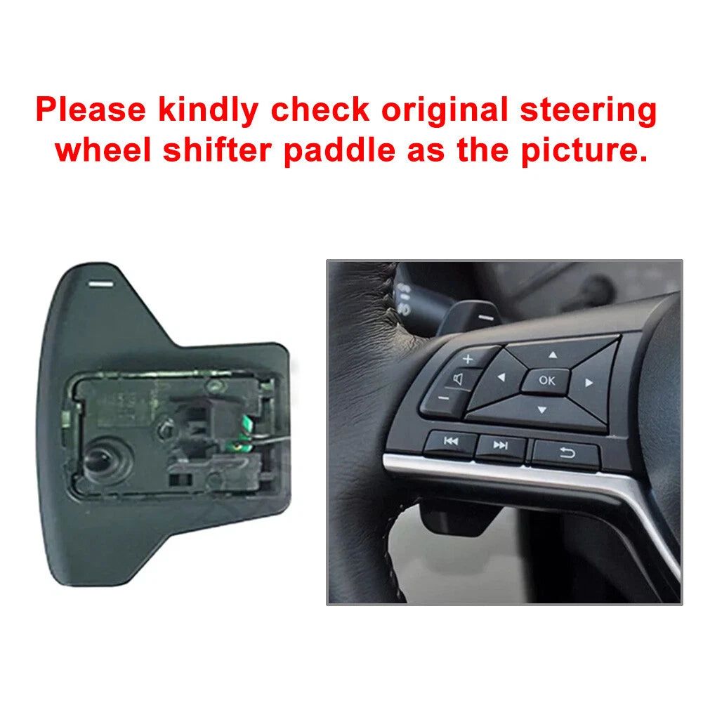 2X Steering Wheel Shift Paddle Extensions for Nissan Altima (2019–2023)