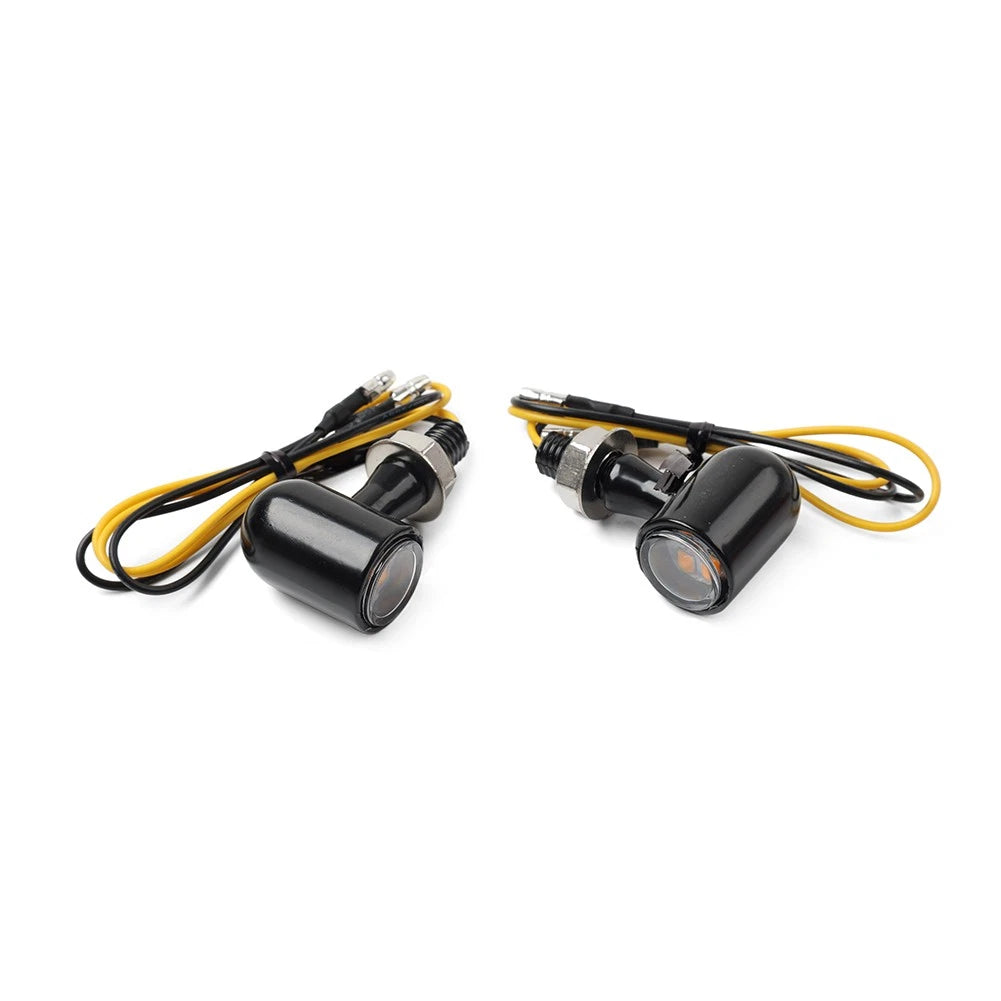 8mm Mini Turn Signal Lights for Bobber Cafe Racer