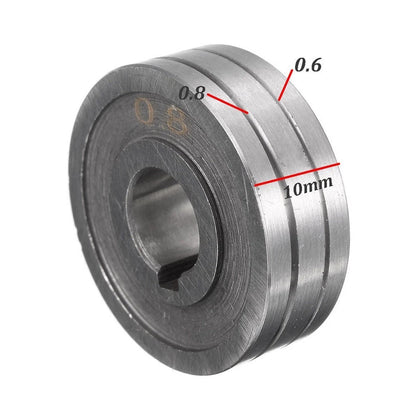 MIG Welder Wire Feed Drive Steel Roller Roll 0.6-0.8 Groove (.030-.035)