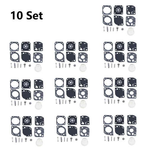 10x Carburetor Repair Kit for Poulan Ryobi Homelite Zama C1U-W19 RB-117