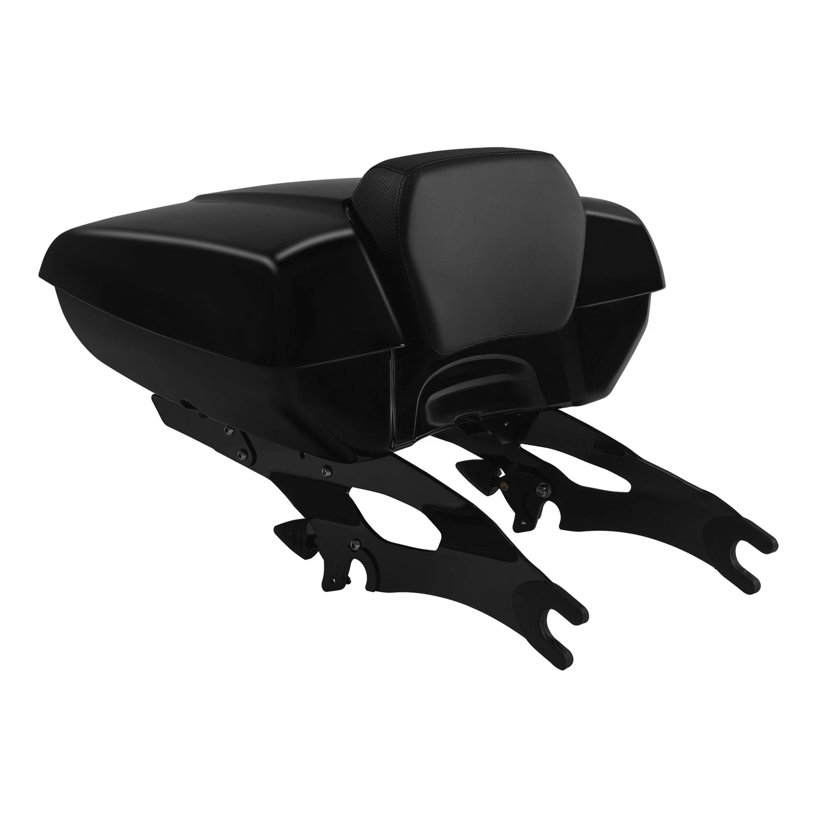 Matte Low Profile Trunk Backrest Mount Rack for Indian Chieftain (2014–2025)