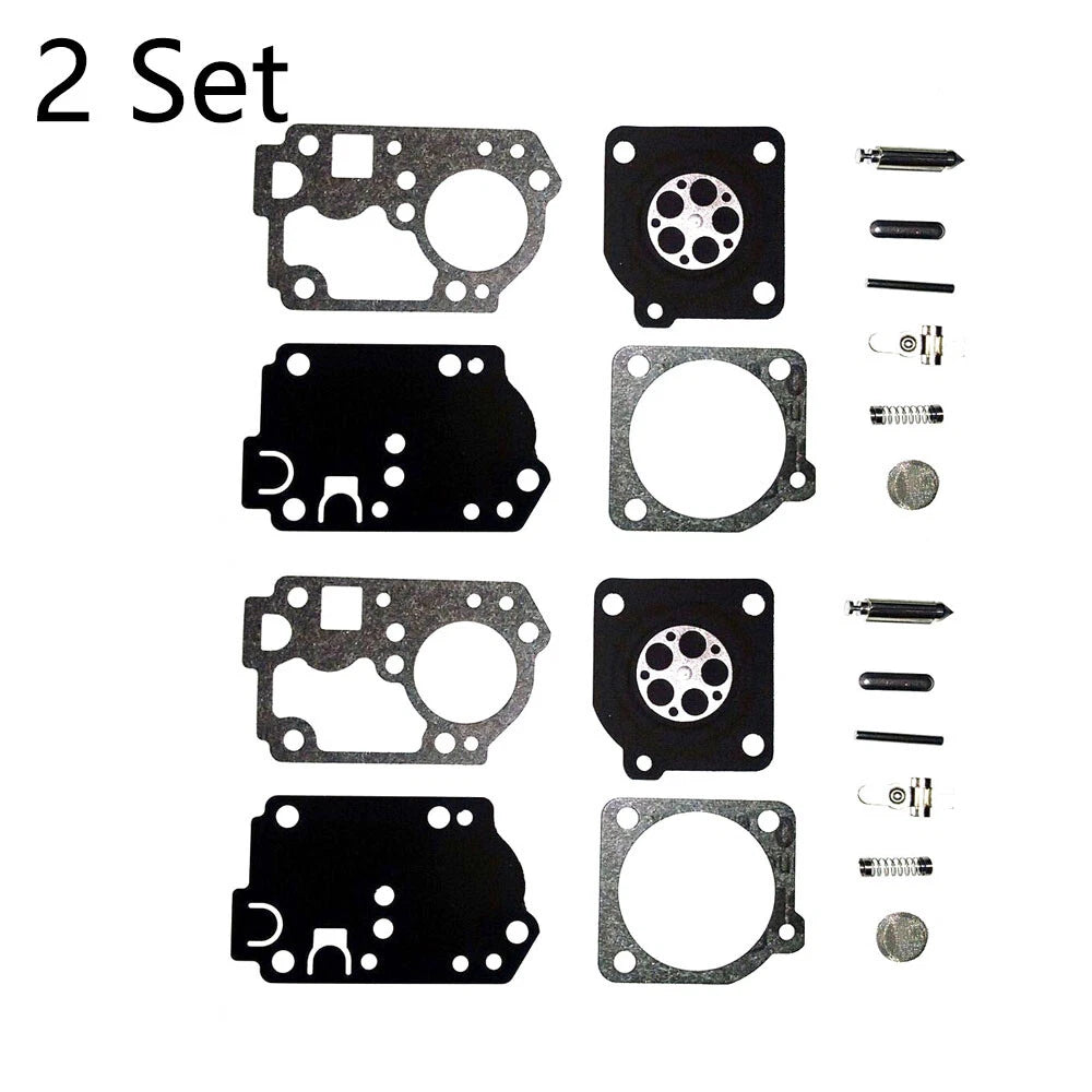 2X Carburetor Gasket Kit for Homelite C1U-W32, C1U-W32A (Zama RB-142)
