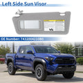 Left Sun Visor with Mirror and Light Replacement for Toyota Tacoma (2005–2015)