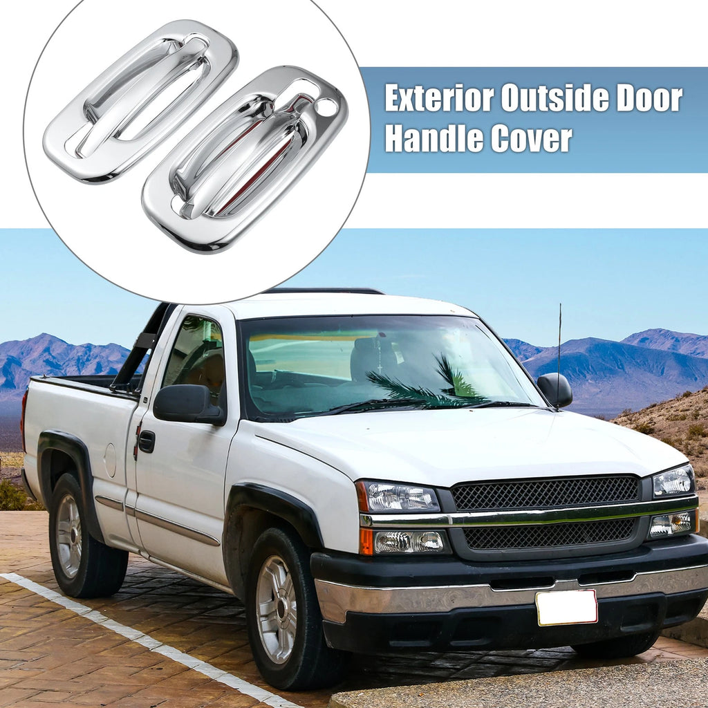 Exterior Door Handle Cover Pair Replacement for Chevrolet Tahoe (2000–2006)