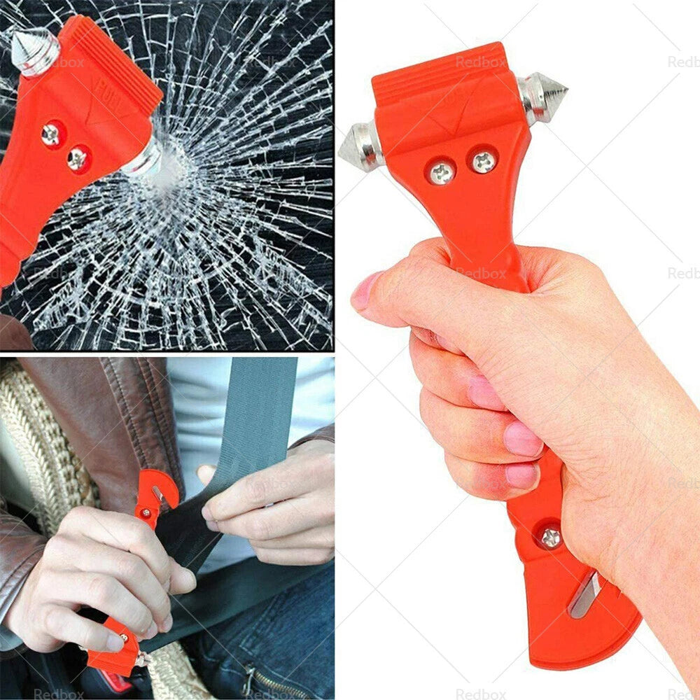 Emergency Hammer Seat Belt Cutter Tool for Universal Use