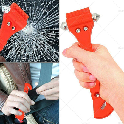 Emergency Hammer Seat Belt Cutter Tool for Universal Use