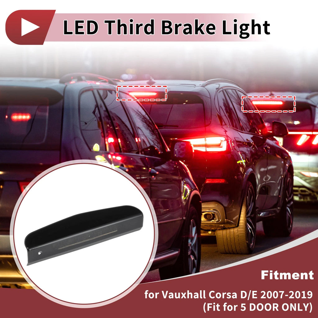 LED Third Brake Light for Vauxhall Corsa D (2007–2019) 13188045