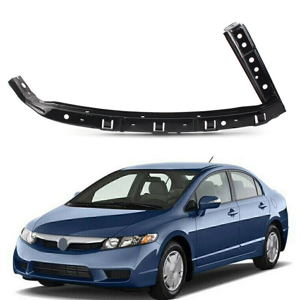 2X Headlight Bumper Bracket Mount Support for Honda Civic Sedan (2006–2011)