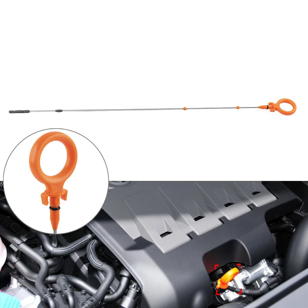Engine Oil Dipstick for VW Golf, Passat, Jetta, Santana, Audi A3, S3 (2000–2023)