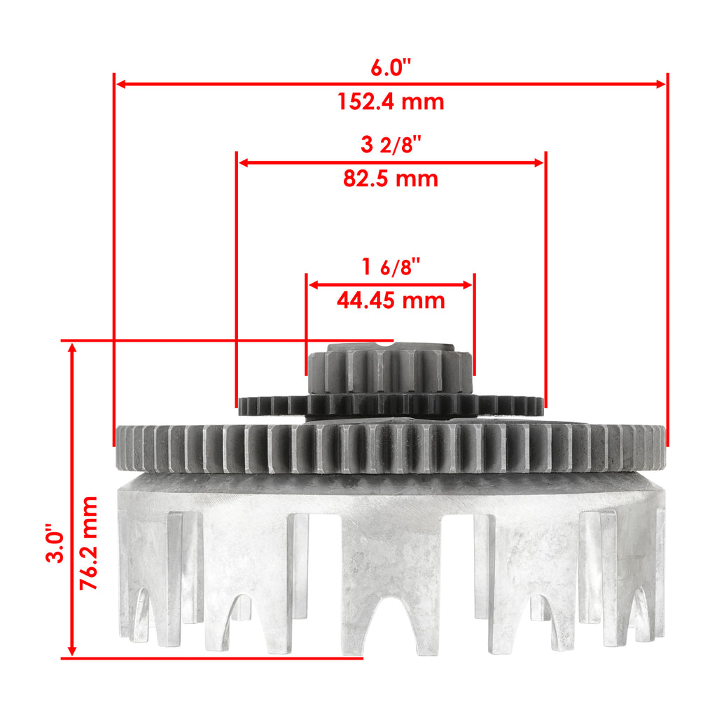 Clutch Main Boss Hub Replacement for Yamaha XJ6 (2009–2016)