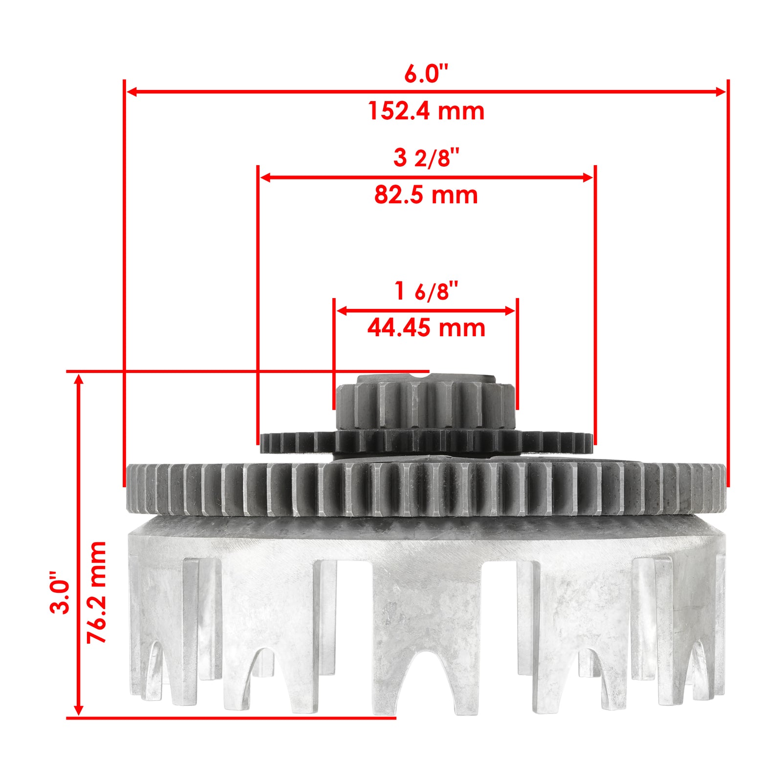 Clutch Main Boss Hub Replacement for Yamaha XJ6 (2009–2016)