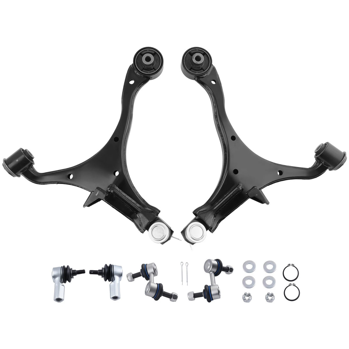 Front Suspension Lower Control Arms Tie Rods Kit for Honda CR-V (2002–2006)