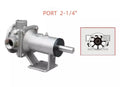 Positive Displacement Flexible Pump 2-1/4" for Food Beverage Chemical Cosmetic