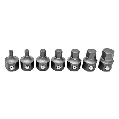 7-Piece Stubby Metric Hex Bit Set