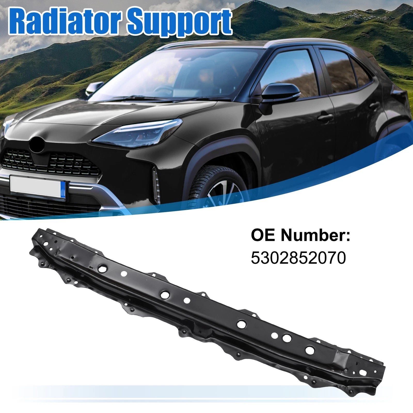 Lower Radiator Support Bracket Replacement for Toyota Yaris (2007–2014)