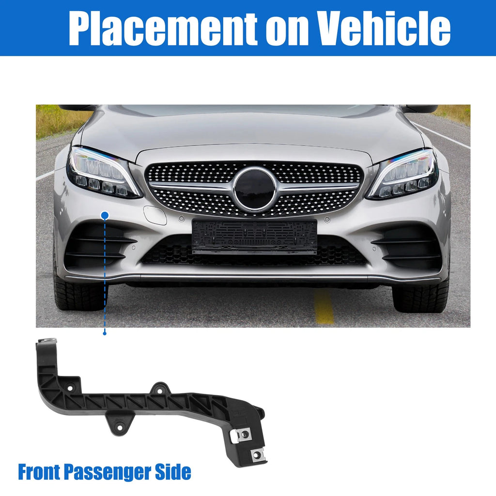 Front Left Upper Bumper Cover Inner Support Bracket for Mercedes-Benz GLE350 (2016–2023)