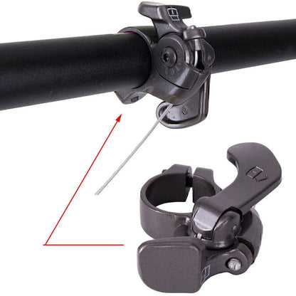 Bike Bicycle Accessory Front Fork Remote Contorl Lockout Lever w/ Inner Cable
