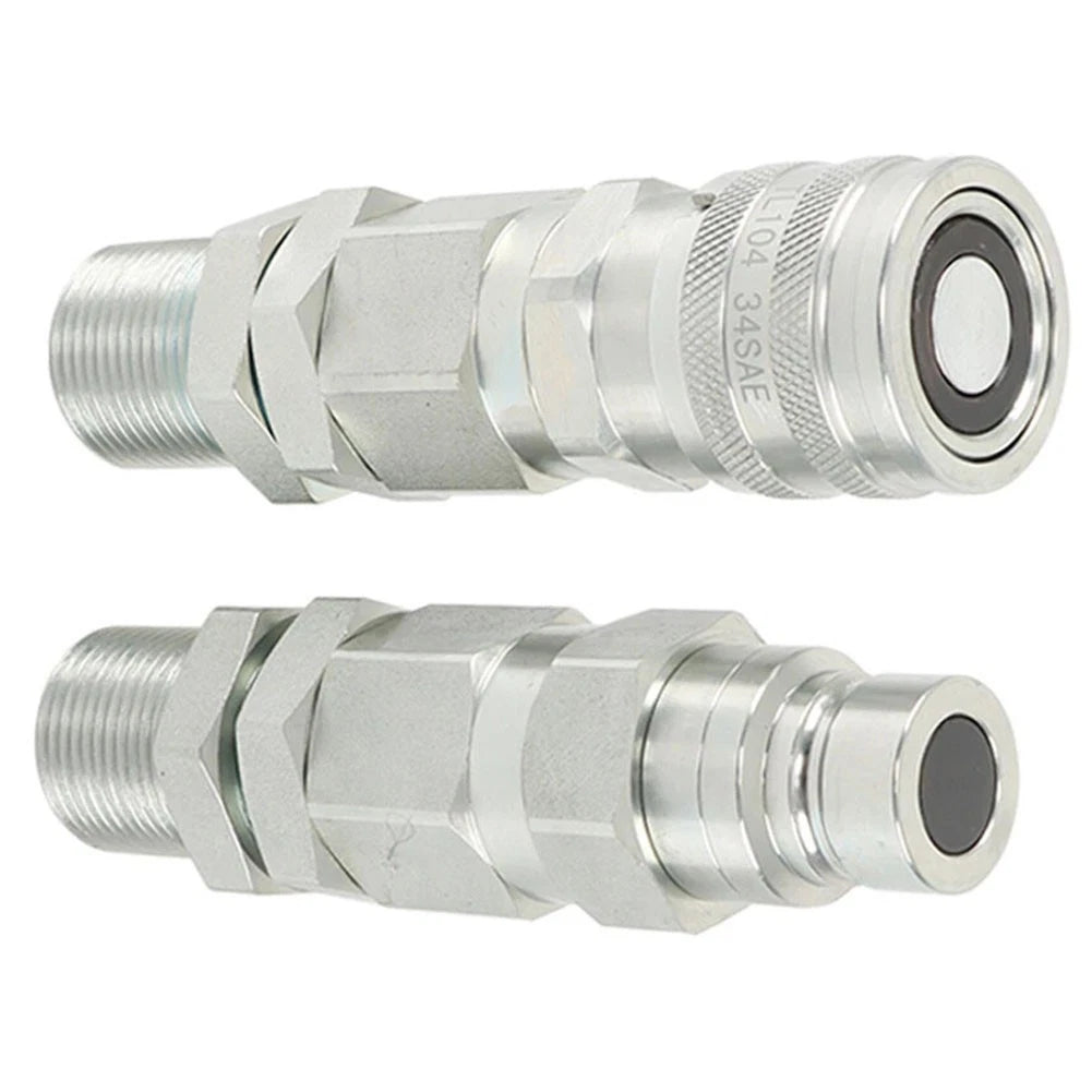 Quick-Connect Kit for Hydraulic Coupler (Easy Installation, Alloy Steel)