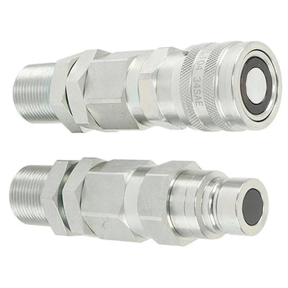 Quick-Connect Kit for Hydraulic Coupler (Easy Installation, Alloy Steel)