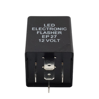 5-Pin EP27 FL27 LED Flasher Relay for Turn Signal Lamps (Fix Hyper Flash)