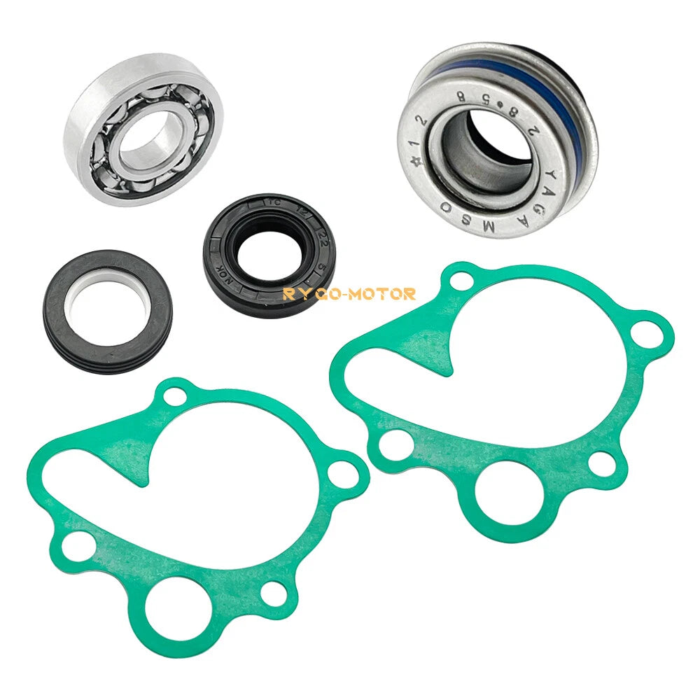 Water Pump Bearing Seal Kit W/Gasket for Honda TRX250R Fourtrax 250 (1986–1989)